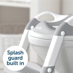 Potty Training Ladder - Soft Cushioned Seat, Adjustable Height, Collapsible, Non-Slip with Splash Guard - Ready Step Go! - Jool Baby - Image 8
